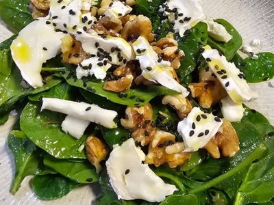 Ensalada de espinacas, pepino y nueces: probá esta versión saludable y bien nutritiva