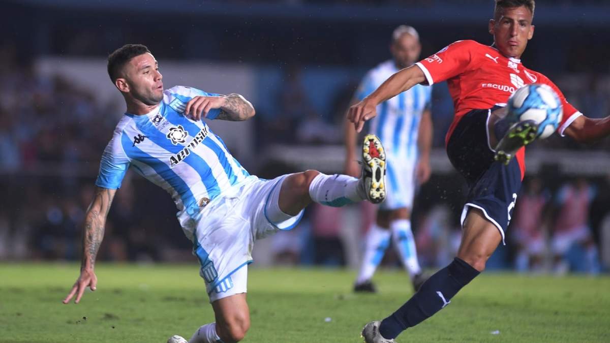 Racing - Independiente. Fuente: (Twitter).