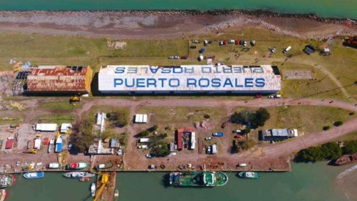 Puerto Rosales. Fuente: (X)