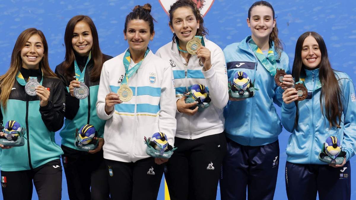 Argentina logró una gran participación en los Juegos Panamericanos. Fuente: (Twitter)