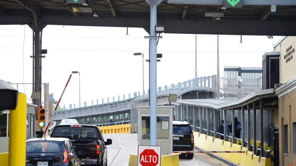 Puente Internacional Gateway que comunica a Brownsville con Matamoros