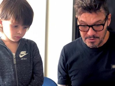 Lolo Tinelli ignoró el saludo de cumpleaños de Marcelo y prefirió abrazar al familiar más inesperado