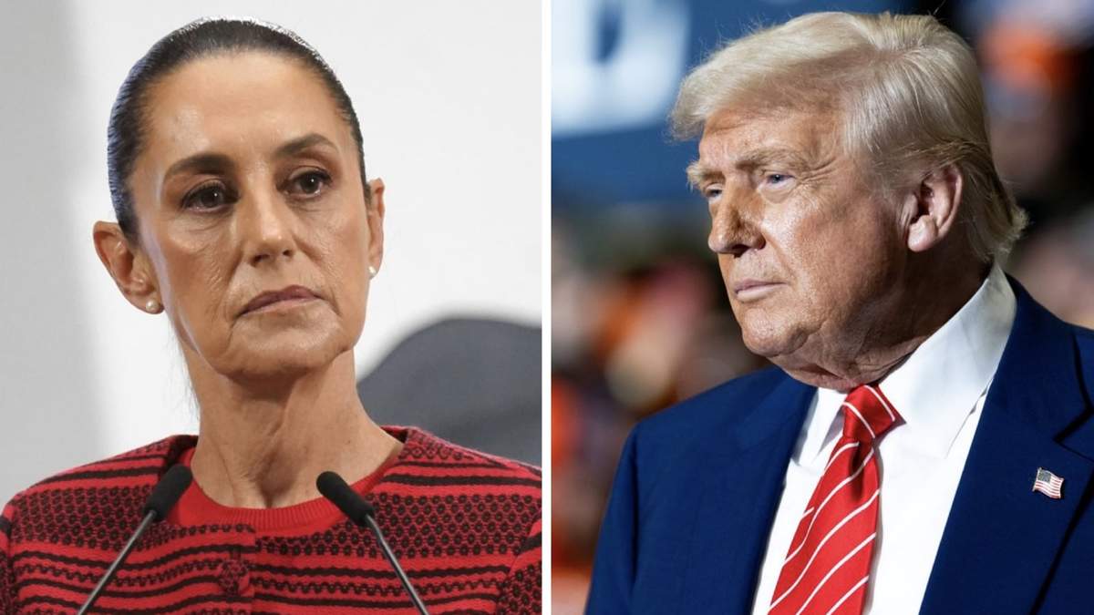 Claudia Sheinbaum y Donald Trump