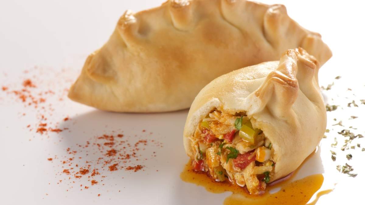 Empanadas de pollo al verdeo. Fuente: (Instagram).