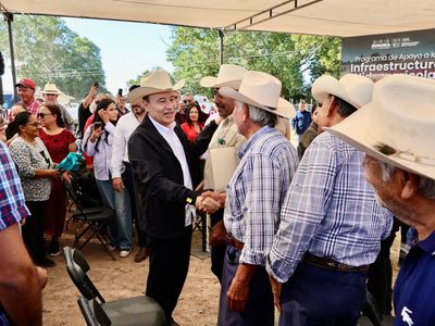 Con el respaldo de la Presidenta fortalecemos la infraestructura hidroagrícola: Gobernador Durazo