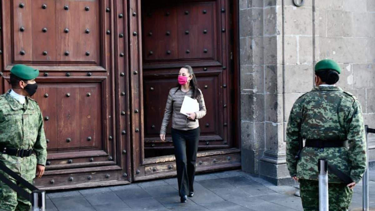 La jefa de gobierno, Claudia Sheinbaum