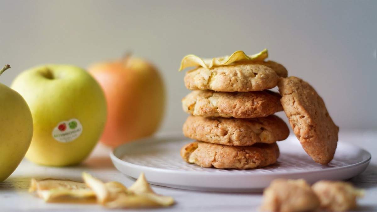 Galletitas de manzana. Fuente: (Instagram)
