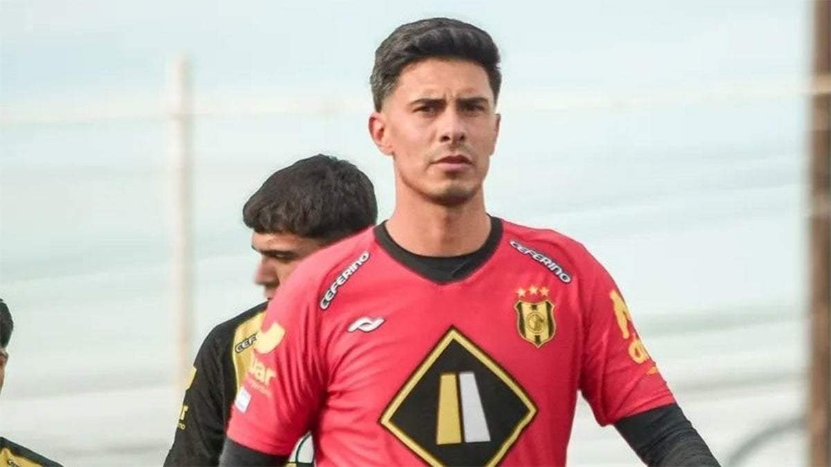 Mauricio Nievas, de 27 años, dio un susto muy grande a Deportivo Madryn
