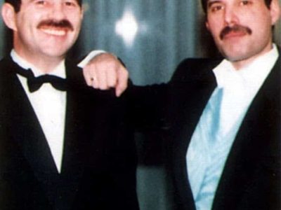 Freddy Mercury y Jim Hutton