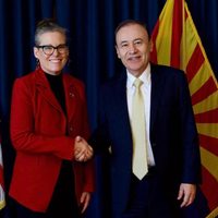 Todo listo para la reunión plenaria encabezada por el gobernador Durazo y la gobernadora Hobbs
