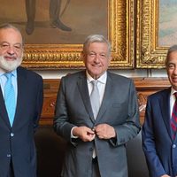 AMLO se reúne con Slim y Rincón; 'no todo el que tiene es malvado”, dice