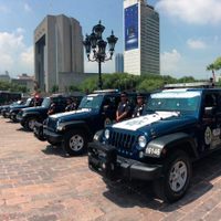 Presentan a 300 elementos de la Gendarmería para combate al crimen en NL