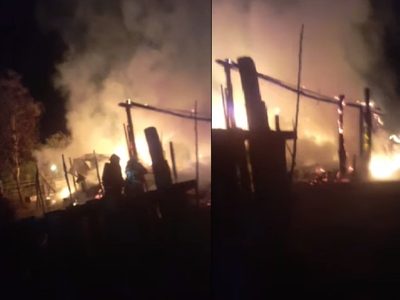 Una familia de Valentina Norte Rural busca reconstruir su vivienda tras ser consumida por el fuego