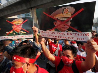 Segundo día de represión en Myanmar: 6 personas fallecieron en las protestas