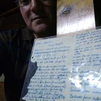 Recuperó una carta que escribió desde Malvinas hace 38 años
