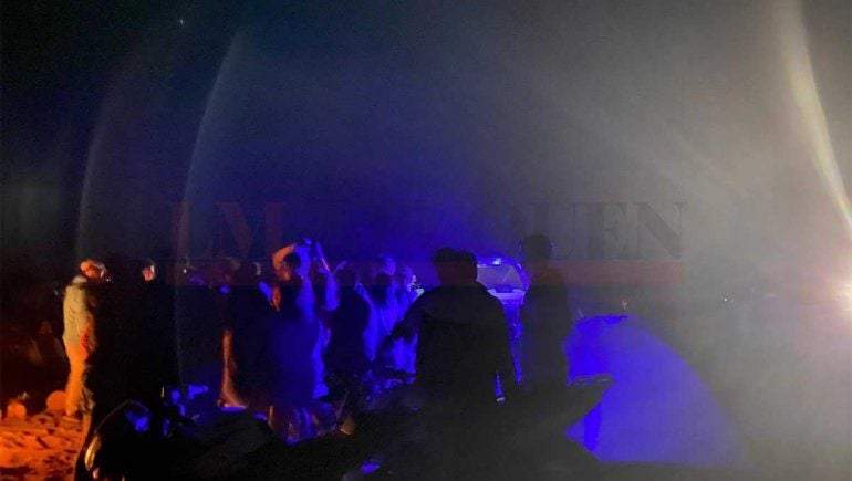 Fiesta clandestina, pleno baile. Fuente: (Twitter)