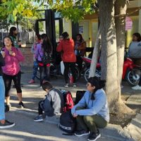 Trabajadores eventuales bloquearon la sede de Desarrollo Social para que regularicen sus contratos