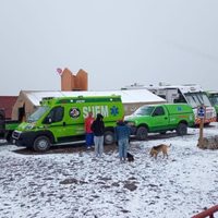 Así fue la primera caída de nieve de la temporada en el Nevado de Toluca