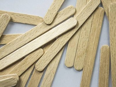 Nunca más los tires: transformá los palitos de helado en esta elegante deco para la pared de tu living o habitación