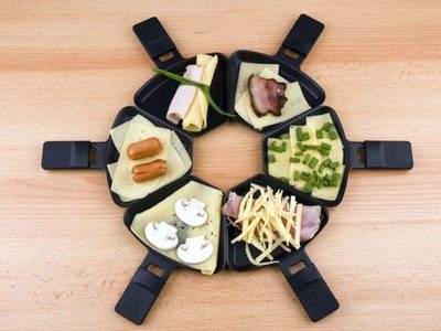 Para la primavera, una raclette al aire libre