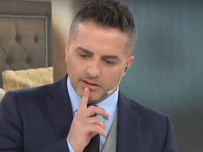 "Sos un papelón, coincido con Karina": Ángel De Brito fulminó públicamente a un conductor de Canal 9