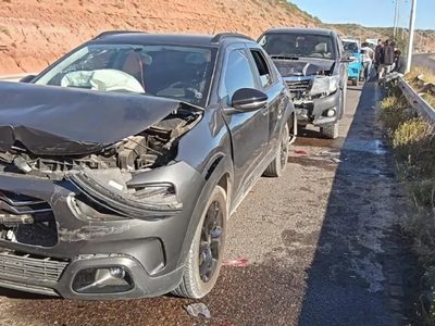 Accidente en Ruta 7: el conductor iba borracho y sin licencia de conducir