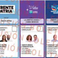 Atención: así es la boleta de candidatos para Luján de Cuyo
