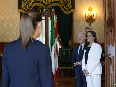 Ministra de exteriores de Canadá se reúne con Sheinbaum y refrenda relación con México
