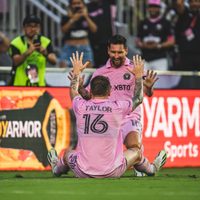 Así fue el doblete de Messi con el Inter Miami; golearon 4-0 al Atlanta United (Videos)