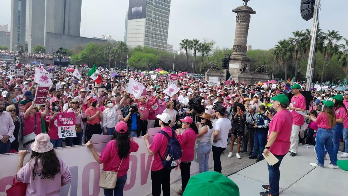 La manifestación de este domingo