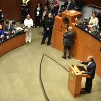 Con la oposición disminuida, arranca en el Senado sesión de la reforma judicial
