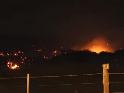 Incendio en Cerrito Piñon: los dueños de Estancia Collón Cura afirmaron que fue intencional