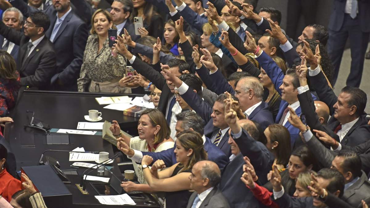 Xóchitl Gálvez en San Lázaro el pasado viernes
