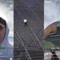 Un hombre escala The Sphere, la gigantesca esfera de luces led de Las Vegas; fue detenido (Video)