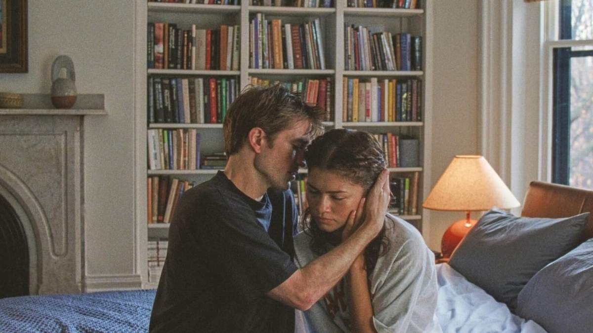 Robert Pattison y Zendaya en "El drama"