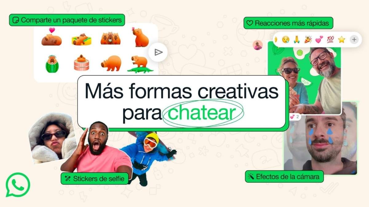 WhatsApp añade las reacciones a mensajes con doble toque
