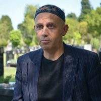 El rabino Bergman fue el principar orador del homenaje a Nisman