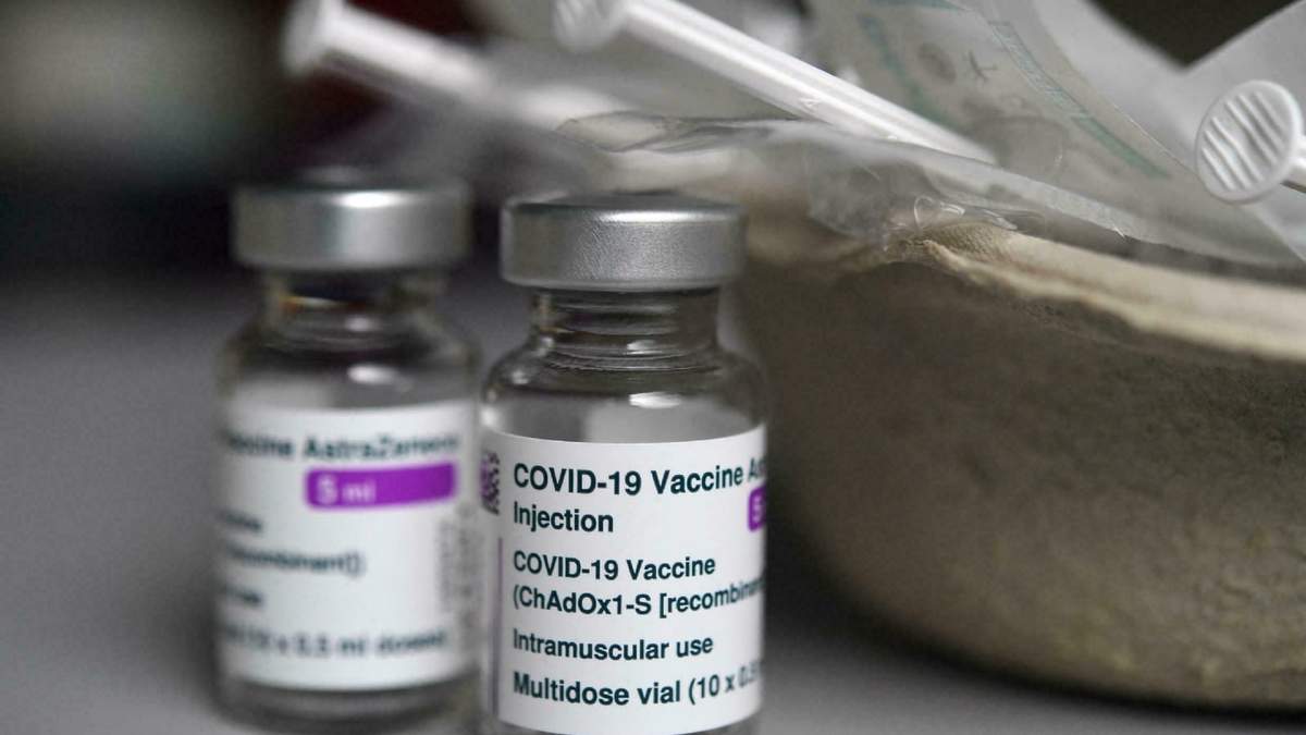 La vacuna contra el coronavirus del laboratorio AstraZeneca. Fuente: (Twitter)