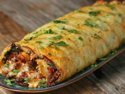 Wrap crocante de papa: comer exprés también puede ser delicioso, con esta receta ideal para tus almuerzos