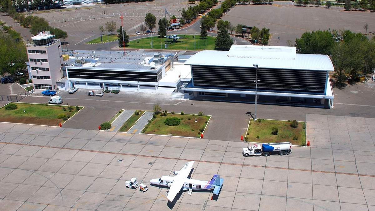 Aeropuerto Juan Domingo Perón. Fuente: (Twitter)