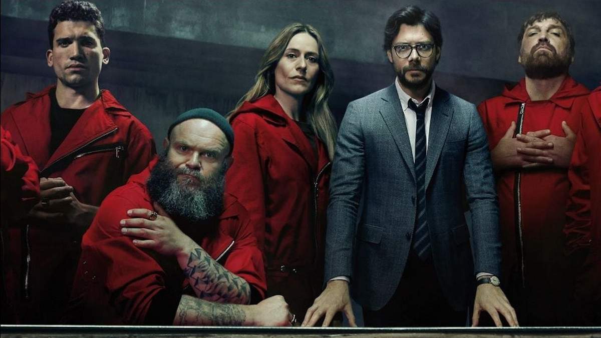 La Casa de Papel. Fuente: (Instagram)