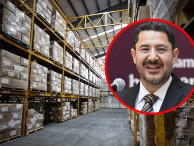 Almacén Central del ISSSTE, abastecido con 6.7 millones de piezas: Martí Batres