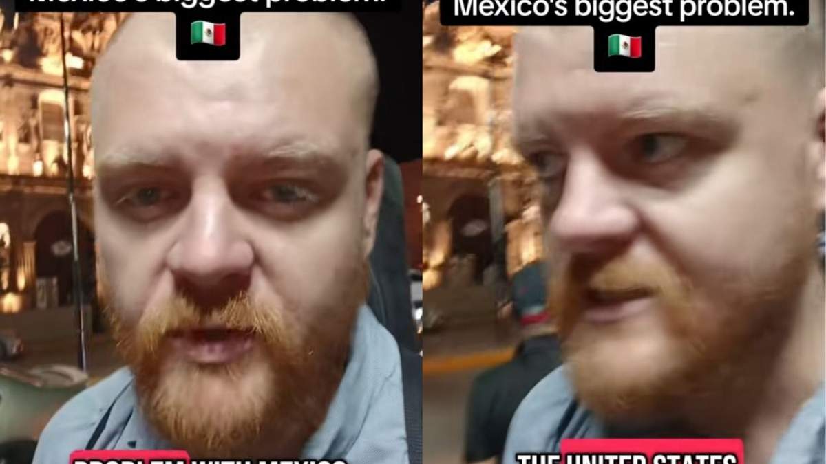 El tiktoker Andy Roo se volvió viral tras señalar a EE.UU. como origen de la violencia en México, en un video grabado desde territorio mexicano.