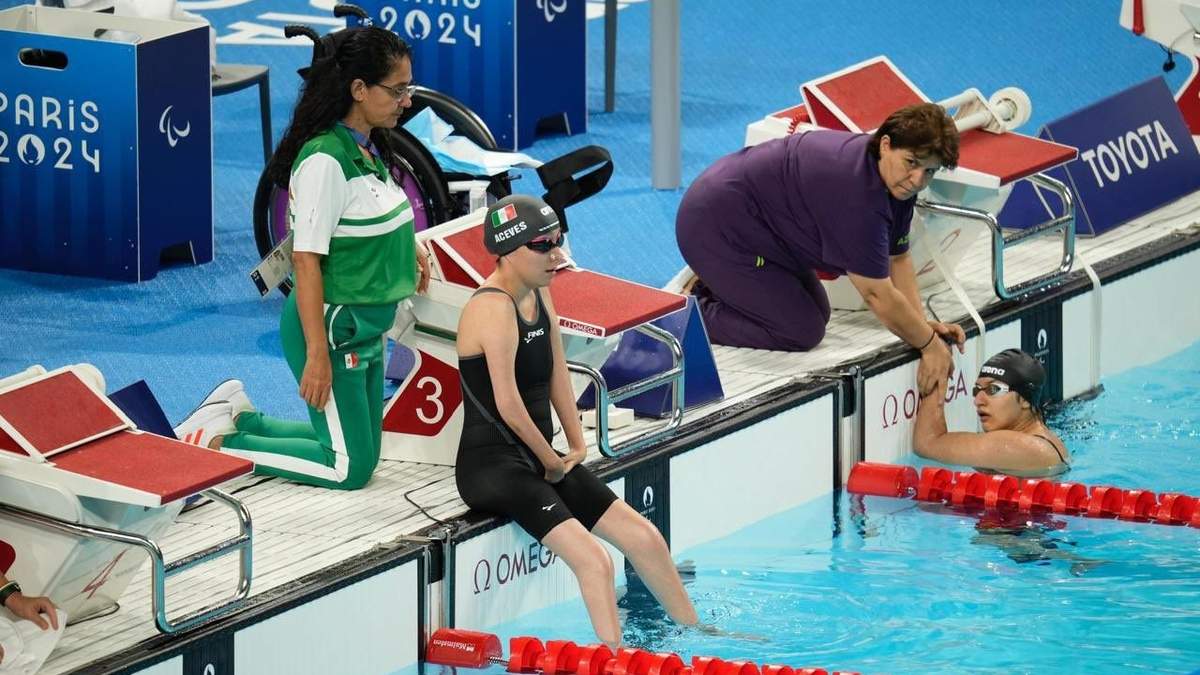 Haideé Aceves, paranadadora mexicana