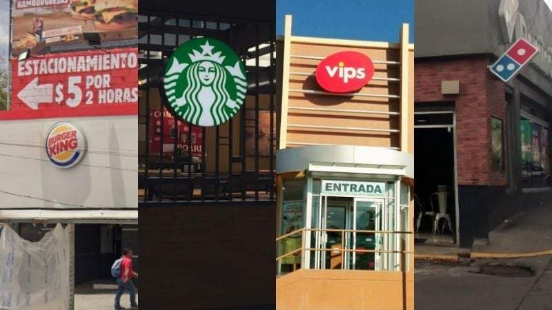 Algunas de las marcas de Alsea