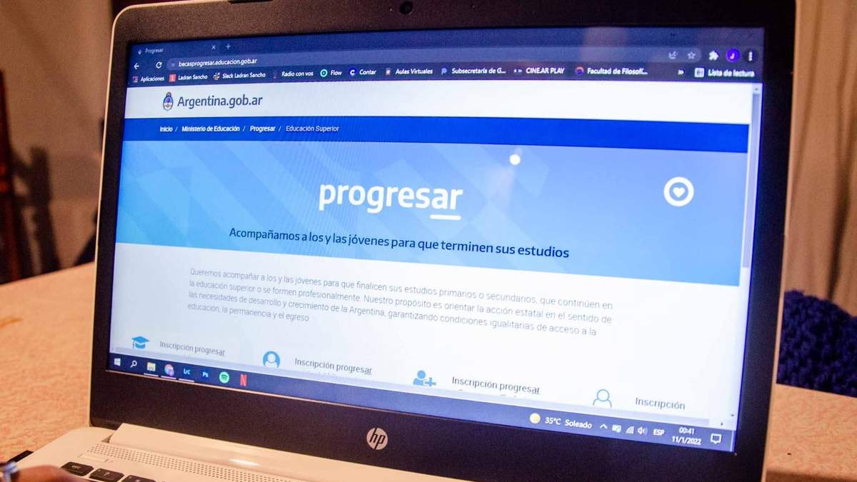 Becas Progresar. Fuente: (Twitter)