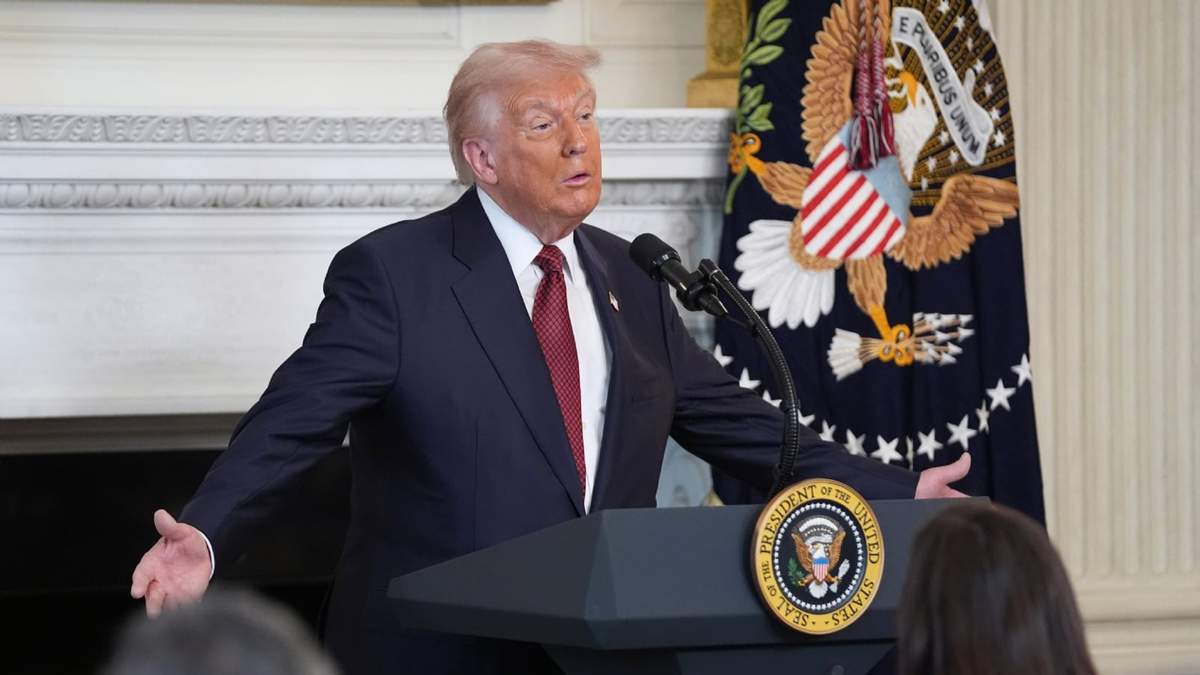 El presidente de Estados Unidos, Donald Trump