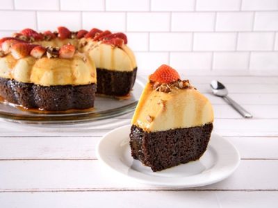 Chocoflan, la combinación perfecta de dos postres que podés hacer cuando tenés visitas en casa