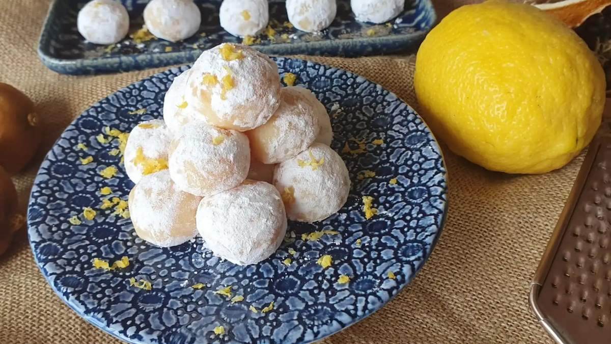 Trufas de limón. Fuente: (Instagram).