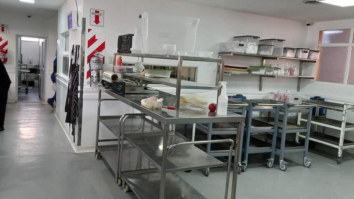 Sector cocina del Castro Rendón. Fuente: (Neuquén Informa)